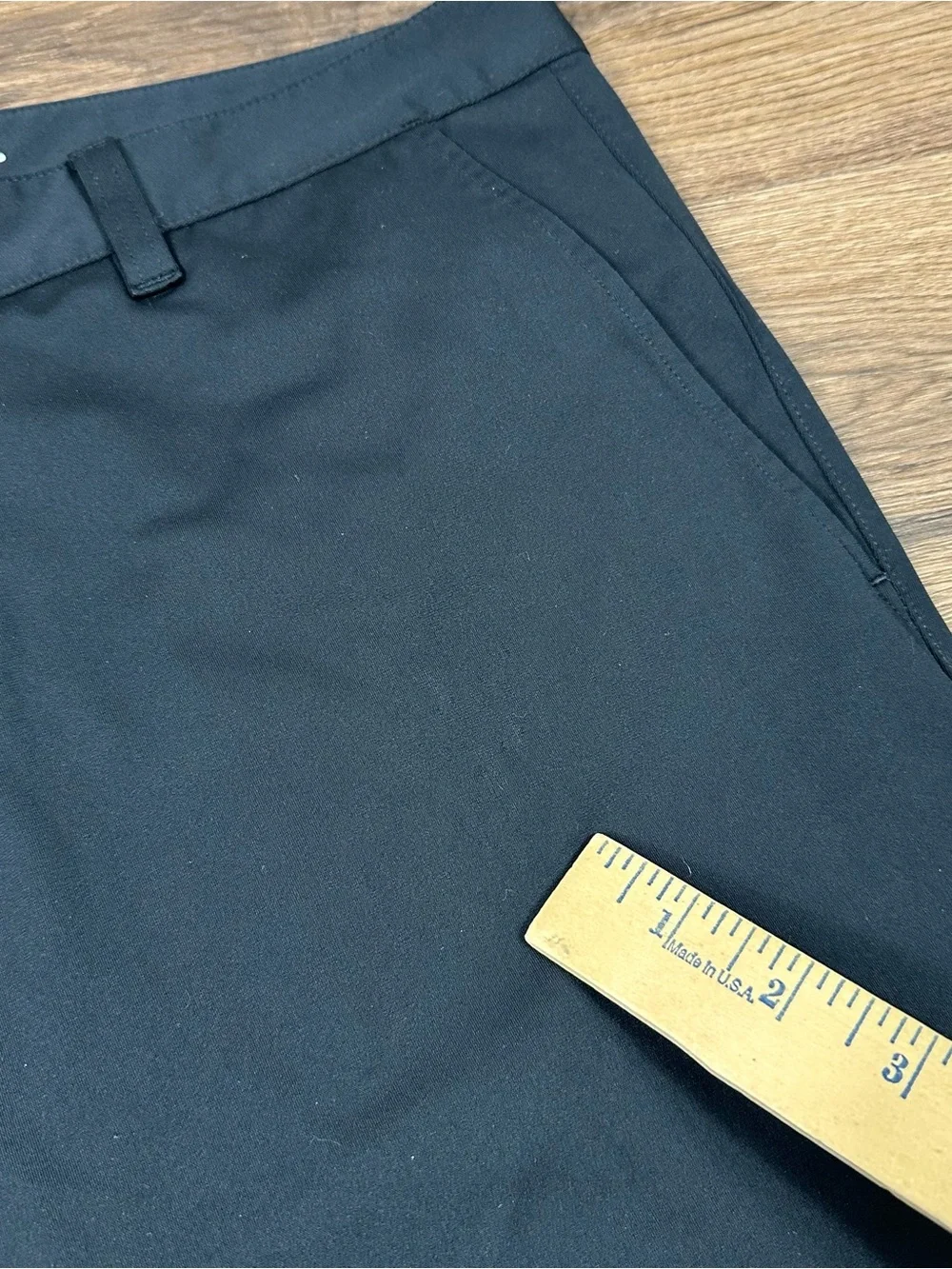 Rhone Pants Mens 36 Black Commuter 5 Pocket Skinny Chino Golf Performance
